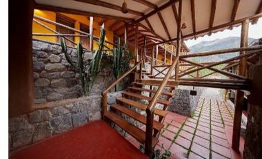 Vendo Hotel en el Valle Sagrado, Cusco - Huarán - 25 habitaciones - Vista espectacular.