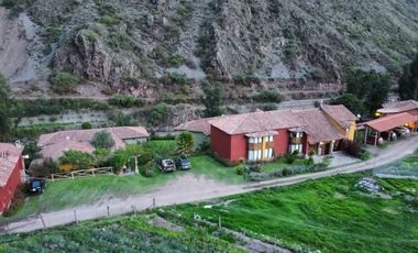 Vendo Hotel en el Valle Sagrado, Cusco - Huarán - 25 habitaciones - Vista espectacular.