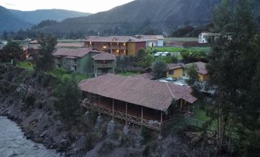 Vendo Hotel en el Valle Sagrado, Cusco - Huarán - 25 habitaciones - Vista espectacular.