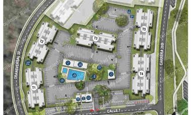 Venta de Apartamento en obra gris conjunto sector Guabinas Yumbo