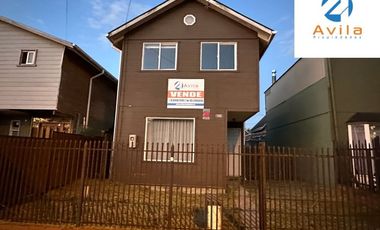 VILLARRICA segunda faja casa 69m2 de 2 pisos Rio Imperial 1245 , COD.VTIN077