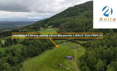 VILLARRICA Calfutue camino a Lican Ray parcela 5.500m2 COD.VTAP210
