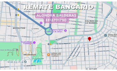 CASA EN REMATE BANCARIO ALCALDE BARRANQUITAS GUADALAJARA