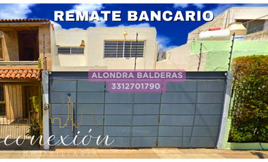 CASA EN REMATE BANCARIO ALCALDE BARRANQUITAS GUADALAJARA