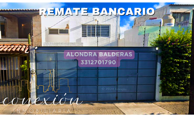 CASA EN REMATE BANCARIO ALCALDE BARRANQUITAS GUADALAJARA