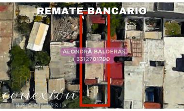 CASA EN REMATE BANCARIO ALCALDE BARRANQUITAS GUADALAJARA