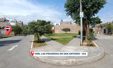 Se vende terreno de 120 m2 en Praderas de San Antonio, justo al lado de la Urb. Residencial San Carlos