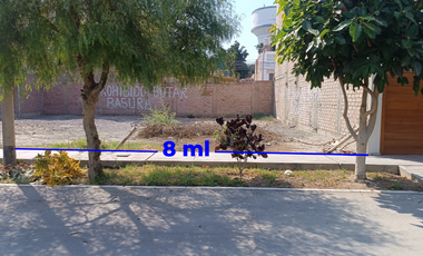 Se vende terreno de 120 m2 en Praderas de San Antonio, justo al lado de la Urb. Residencial San Carlos