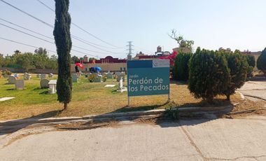 VENDO LOTE DE PANTEON EN JARDINES DEL RECUERDO, EDO. DE MEX.