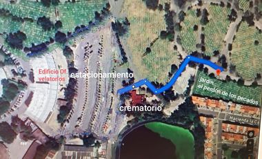 VENDO LOTE DE PANTEON EN JARDINES DEL RECUERDO, EDO. DE MEX.