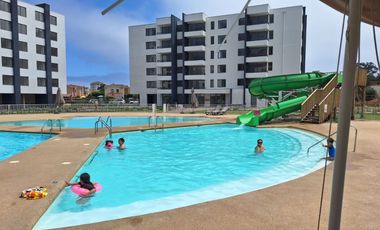 Espectacular departamento 2D , 1B ,  1E  ,Punta de Puyai , Papudo