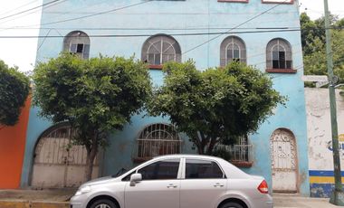 VENDO CASA COMO TERRENO EN ESQUINA, COLONIA NATIVITAS, ALCALDIA BENITO JUAREZ, CDMX. USO H4/20/60/A10 VIV