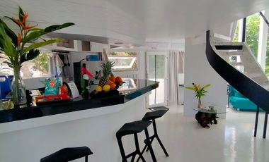 Modern Helix Loft with Balcony for Sale in Diniwid, Boracay Island – Prime Location!
