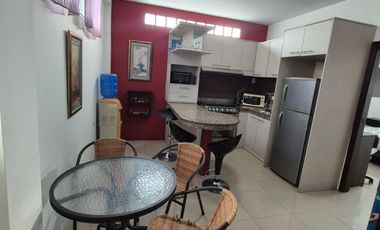 Departamento Amoblado en Alquiler en la Alborada, 2 Habitaciones, 2 Baños,  Seguridad,  Parqueo,  Norte de Guayaquil.