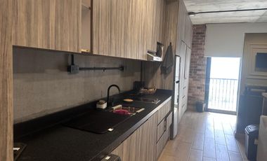 RENTA DEPARTAMENTO TIPO LOFT TOTALMENTE AMUEBLADO EN BARRIO W CENTO MTY A UNA CUADRA DE MACRO PLAZA