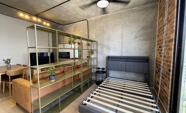 EXCELENTE DEPARTAMENTO TIPO LOFT AMUEBLADO, EN BARRIO W  CON VISTA AL CERRO DE LA SILLA A UNA CUADRA DE MACROPLAZA.