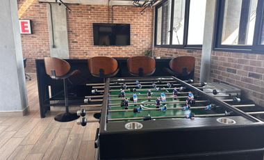 EXCELENTE DEPARTAMENTO TIPO LOFT AMUEBLADO, EN BARRIO W  CON VISTA AL CERRO DE LA SILLA A UNA CUADRA DE MACROPLAZA.