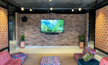 EXCELENTE DEPARTAMENTO TIPO LOFT AMUEBLADO, EN BARRIO W  CON VISTA AL CERRO DE LA SILLA A UNA CUADRA DE MACROPLAZA.