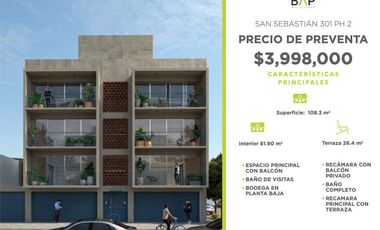 Departamento PH en venta San Sebastian