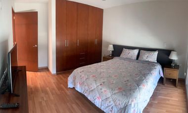 BONITA CASA AMUEBLADA EN RENTA EN RESIDENCIAL CON CASA CLUB, CERCA DE POLIFORUM