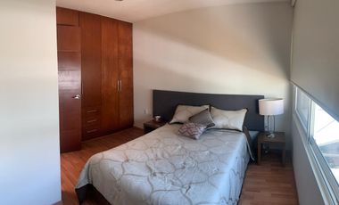 BONITA CASA AMUEBLADA EN RENTA EN RESIDENCIAL CON CASA CLUB, CERCA DE POLIFORUM