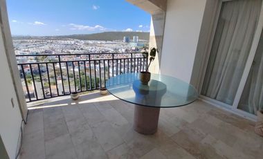DEPARTAMENTO en RENTA de 244m2 en Torres Marbella El Refugio Querétaro