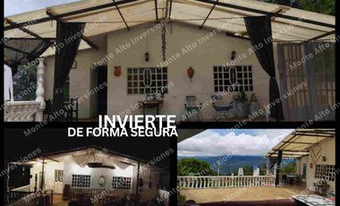VENTA DE CASA CAMPESTRE TURISTICA CON RENTABILIDAD
