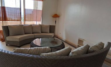 163sq.m. furnished beach condo unit of 3 bedrooms for rent in Movenpick Mactan @P90k/month