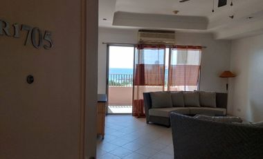 163sq.m. furnished beach condo unit of 3 bedrooms for rent in Movenpick Mactan @P90k/month