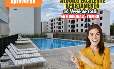 ALQUILO EXCELENTE APARTAMENTO AL NORTE DE CALI EN SECTOR GUABINAS – YUMBO