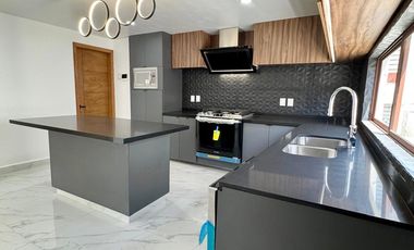 Hermosa casa moderna en venta en residencial en Metepec