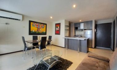 Suite Amoblada en Alquiler en la Urbanización Santa Cecilia en los Ceibos, 1 Habitación, 1 Baño, Parqueo, Seguridad, Norte de Guayaquil