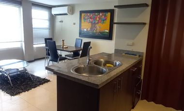 Suite Amoblada en Alquiler en la Urbanización Santa Cecilia en los Ceibos, 1 Habitación, 1 Baño, Parqueo, Seguridad, Norte de Guayaquil