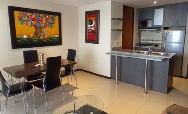 Suite Amoblada en Alquiler en la Urbanización Santa Cecilia en los Ceibos, 1 Habitación, 1 Baño, Parqueo, Seguridad, Norte de Guayaquil