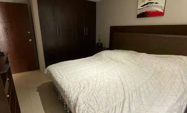 Suite Amoblada en Alquiler en la Urbanización Santa Cecilia en los Ceibos, 1 Habitación, 1 Baño, Parqueo, Seguridad, Norte de Guayaquil