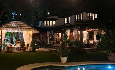 HERMOSA CASA MEXICANA, AMUEBLADA, EN LA CAÑADA, CUERNAVACA