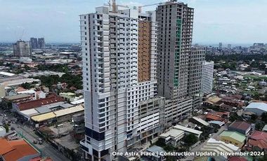 Two Adjacent Combinable Studio Units in One Astra Place, AS Fortuna, Mandaue City, Cebu