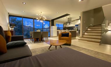 CASA BOSQUE ESMERALDA. 4 REC MODERNA SEGURIDAD JARDIN Y ROOF IMPECABLE