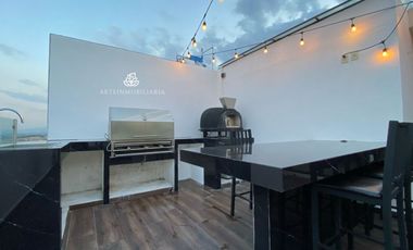 CASA BOSQUE ESMERALDA. 4 REC MODERNA SEGURIDAD JARDIN Y ROOF IMPECABLE