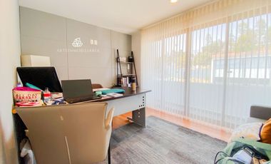 CASA BOSQUE ESMERALDA. 4 REC MODERNA SEGURIDAD JARDIN Y ROOF IMPECABLE