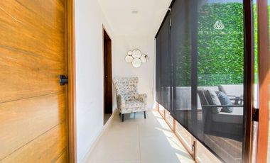 CASA BOSQUE ESMERALDA. 4 REC MODERNA SEGURIDAD JARDIN Y ROOF IMPECABLE