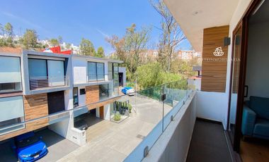 CASA BOSQUE ESMERALDA. 4 REC MODERNA SEGURIDAD JARDIN Y ROOF IMPECABLE