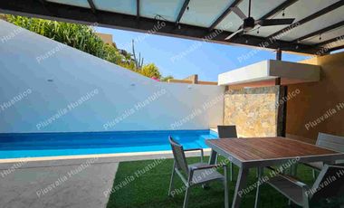 CASA CON VISTA AL MAR BAHÍAS DE HUATULCO, OAXACA