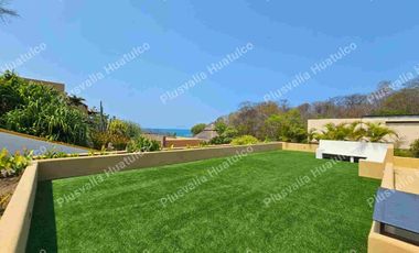 CASA CON VISTA AL MAR BAHÍAS DE HUATULCO, OAXACA
