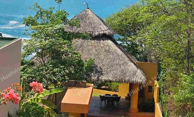 CASA CON VISTA AL MAR BAHÍAS DE HUATULCO, OAXACA