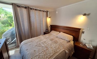 Lindo Departamento Con Jardín Privado En Costa De Montemar
