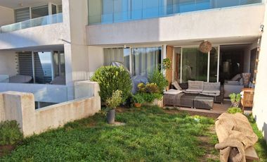 Lindo Departamento Con Jardín Privado En Costa De Montemar