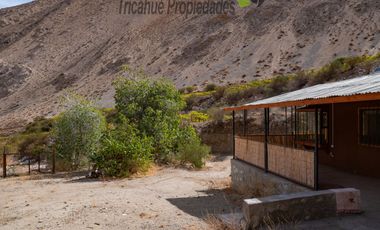 Arriendo año corrido de linda casa en gran terreno, Quebrada de Paihuano, Valle del Elqui. $450.000