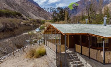 Arriendo año corrido de linda casa en gran terreno, Quebrada de Paihuano, Valle del Elqui. $450.000