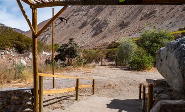 Arriendo año corrido de linda casa en gran terreno, Quebrada de Paihuano, Valle del Elqui. $450.000
